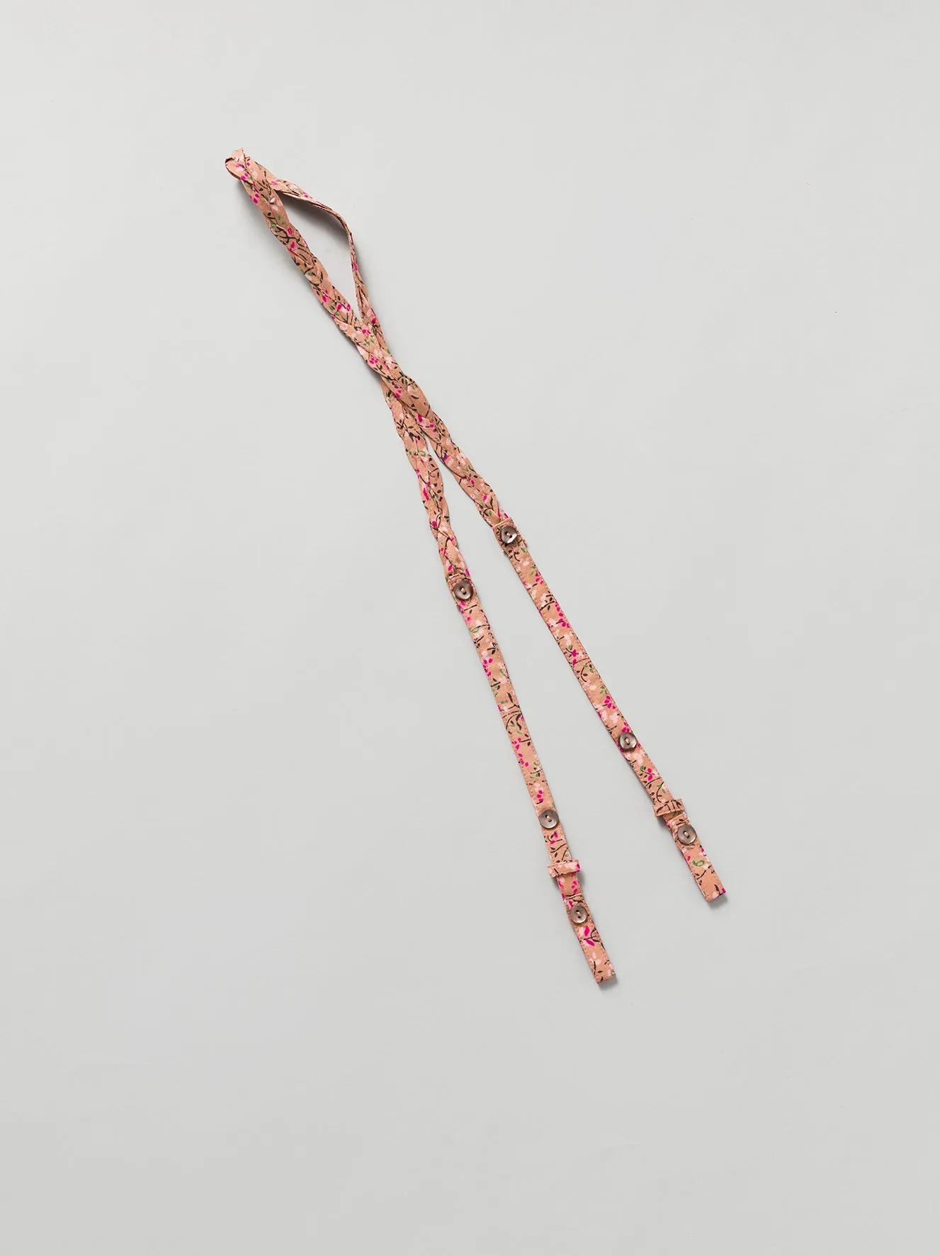 Silk Shoulder Strap - Pink/Red tones