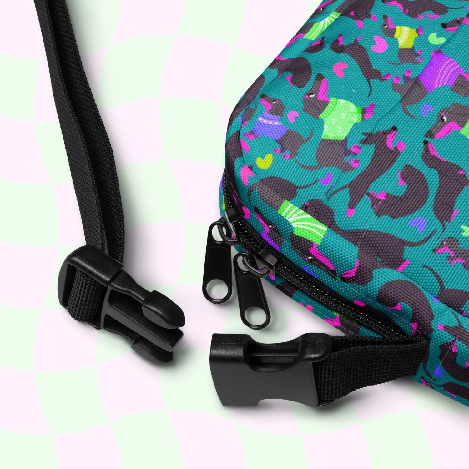 Silly Sausages Mini Crossbody Bag