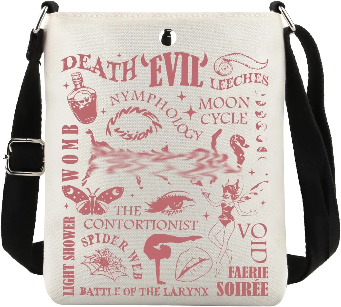 Singer Album Inspired Crossbody Bag Singer Merch Music Lover Fan Gifts American Singer Shoulder Bag Singer Music Tour Gift