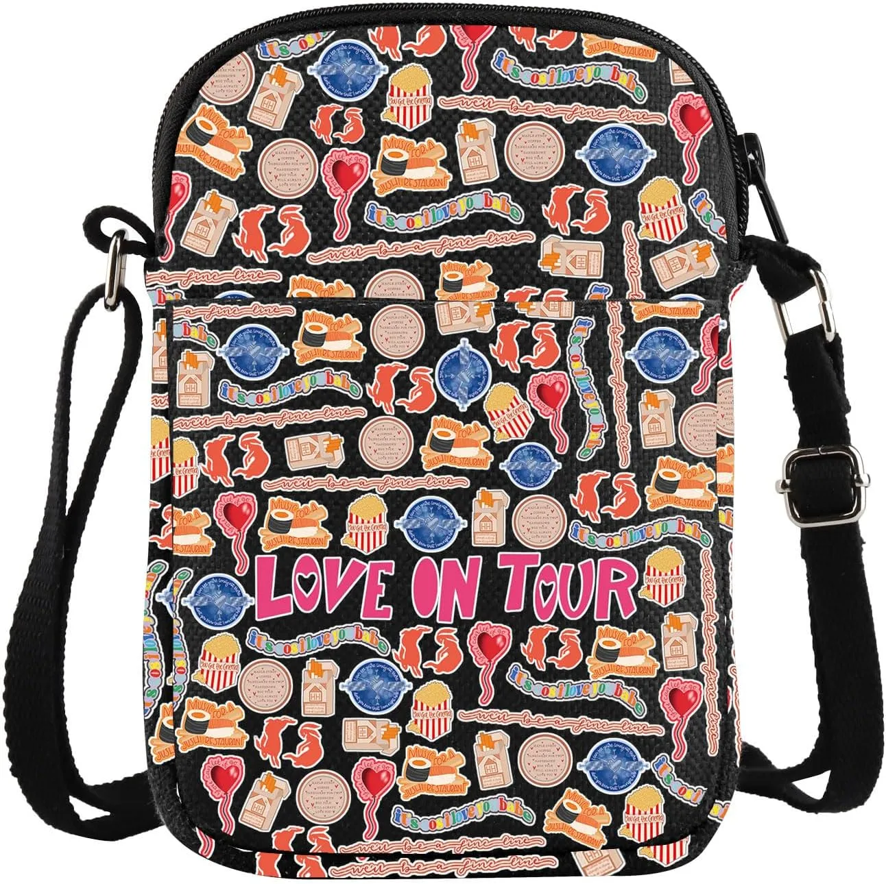 Singer Merch Crossbody Bag Singer Album Inspired Gift Singer Fans Gift Singer H-S Fans Gift