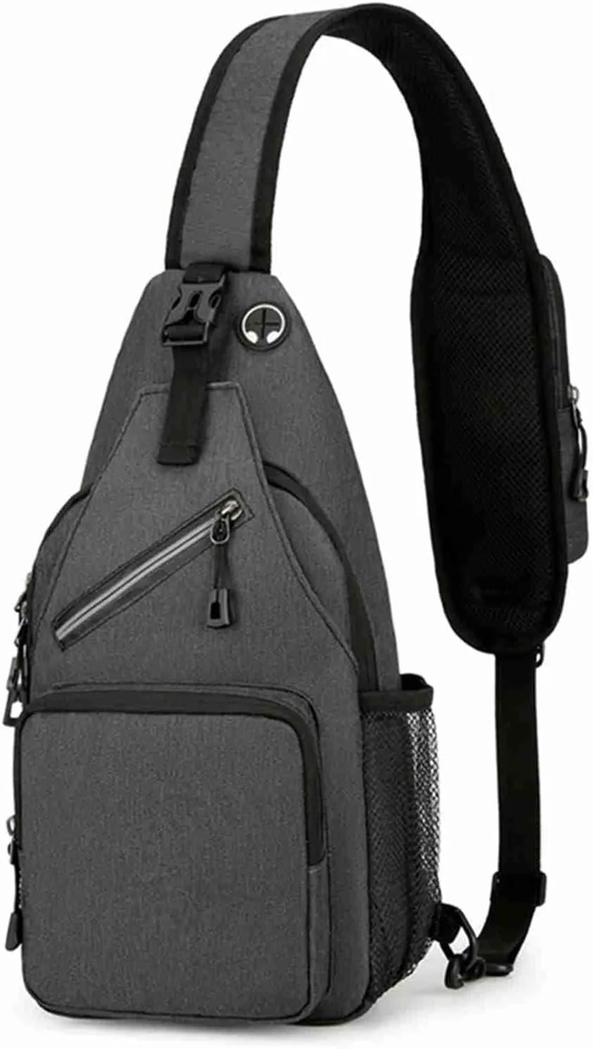 Sling Backpack Crossbody Sling Bag,Cross Body Bag for Outdoors Hiking Traveling (Darkgray)