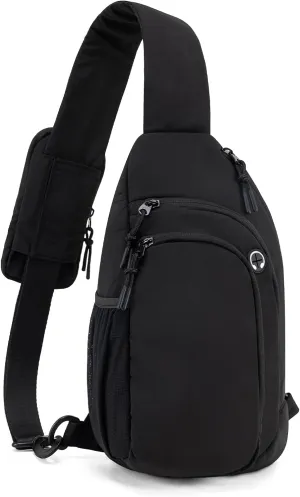 Sling Bag Nylon Crossbody Purse Adjustable Strap Shoulder Anti Theft Crossbody Bags for Women Travel