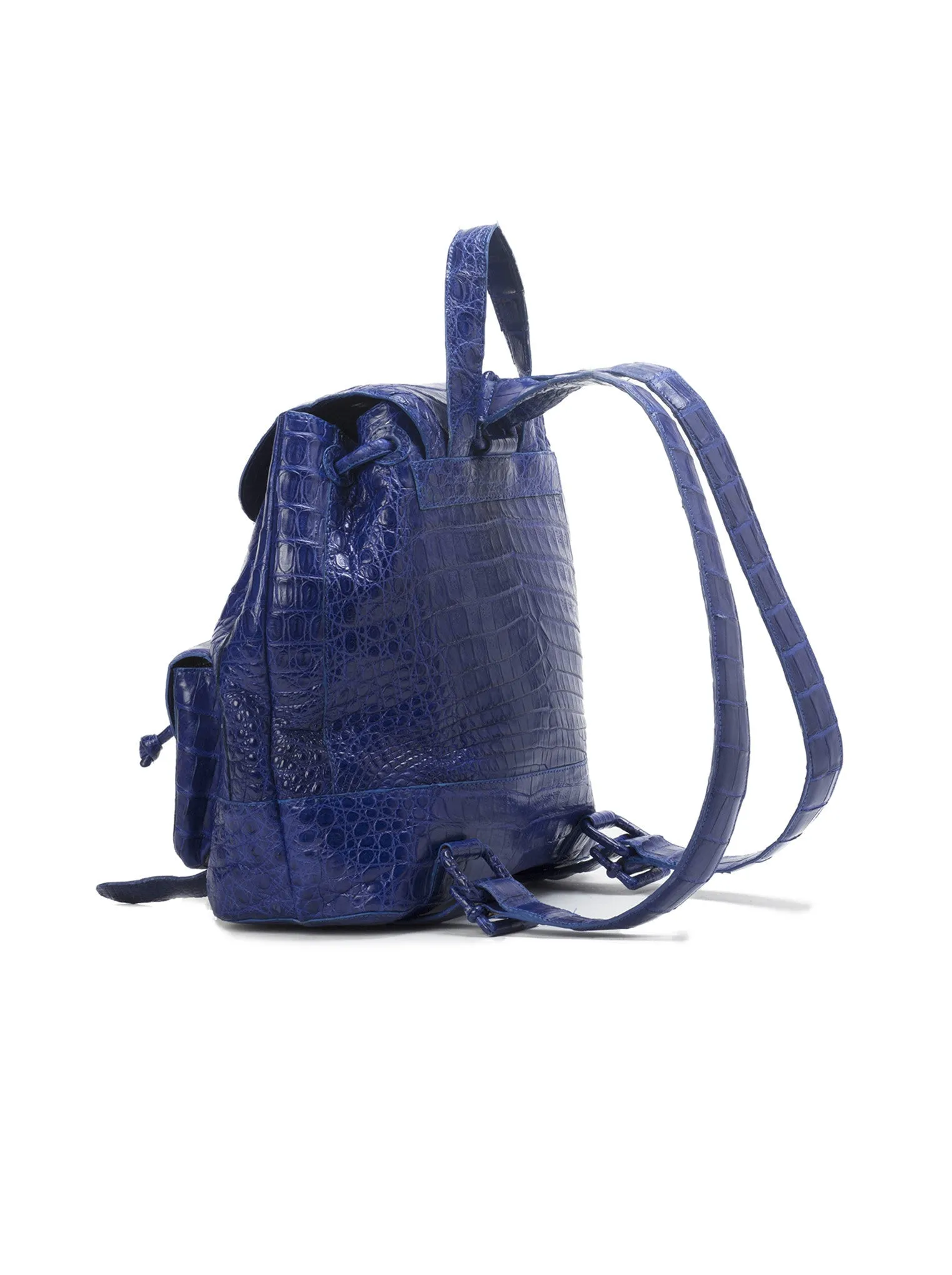 Small Crocodile Backpack - Blue