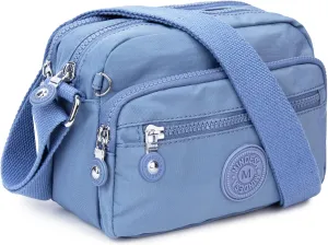 Small Crossbody Bags for Women Nylon Waterproof Lightweight Crossbody Purse Casual Fashion Shoulder Bag Handbags
