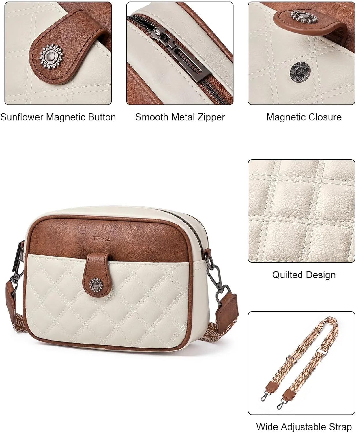 Small Crossbody Bags for women,Soft Leather Cell Phone Purse Lightweight,Little Crossbody Purses Women Trendy with Card slots
