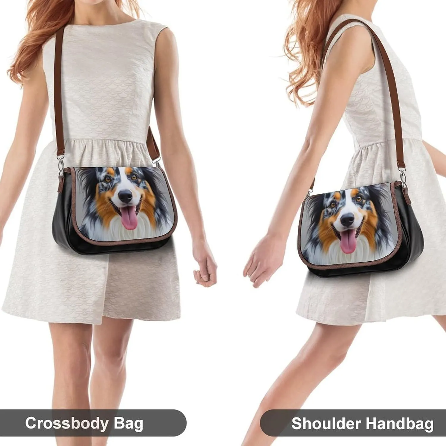 Small Crossbody Shoulder Purse for Women Men, Pu Leather Travel Purse Waterproof Cross Body Bags