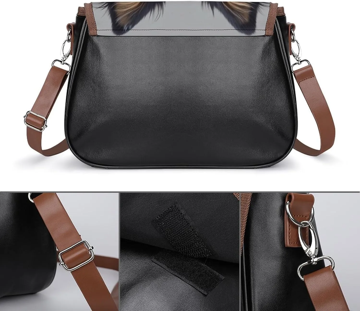 Small Crossbody Shoulder Purse for Women Men, Pu Leather Travel Purse Waterproof Cross Body Bags