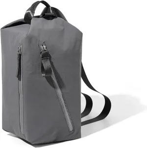Small Gym Bag for Women Men, Fashionable and Cute Sports Duffel Bag, Waterproof Duffel Crossbody Gym Handbag for Travel Hiking, Grey, Urban simplicity
