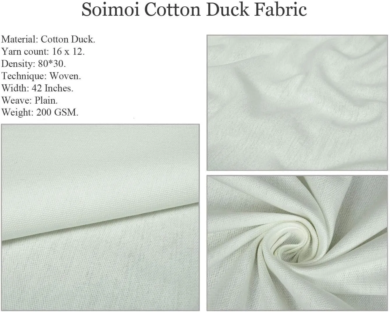 Soimoi Cotton Canvas Green Fabric - by The Yard - 42 Inch Wide - Leaves, Berries & Bird Print - Nature-Inspired Patterns with Whimsical Birds Printed Fabric