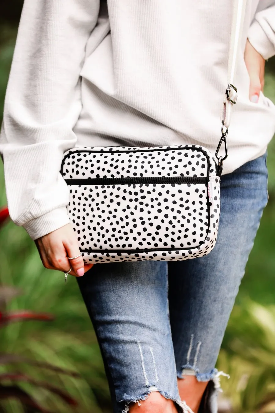 Spotted Neoprene Camera Bag