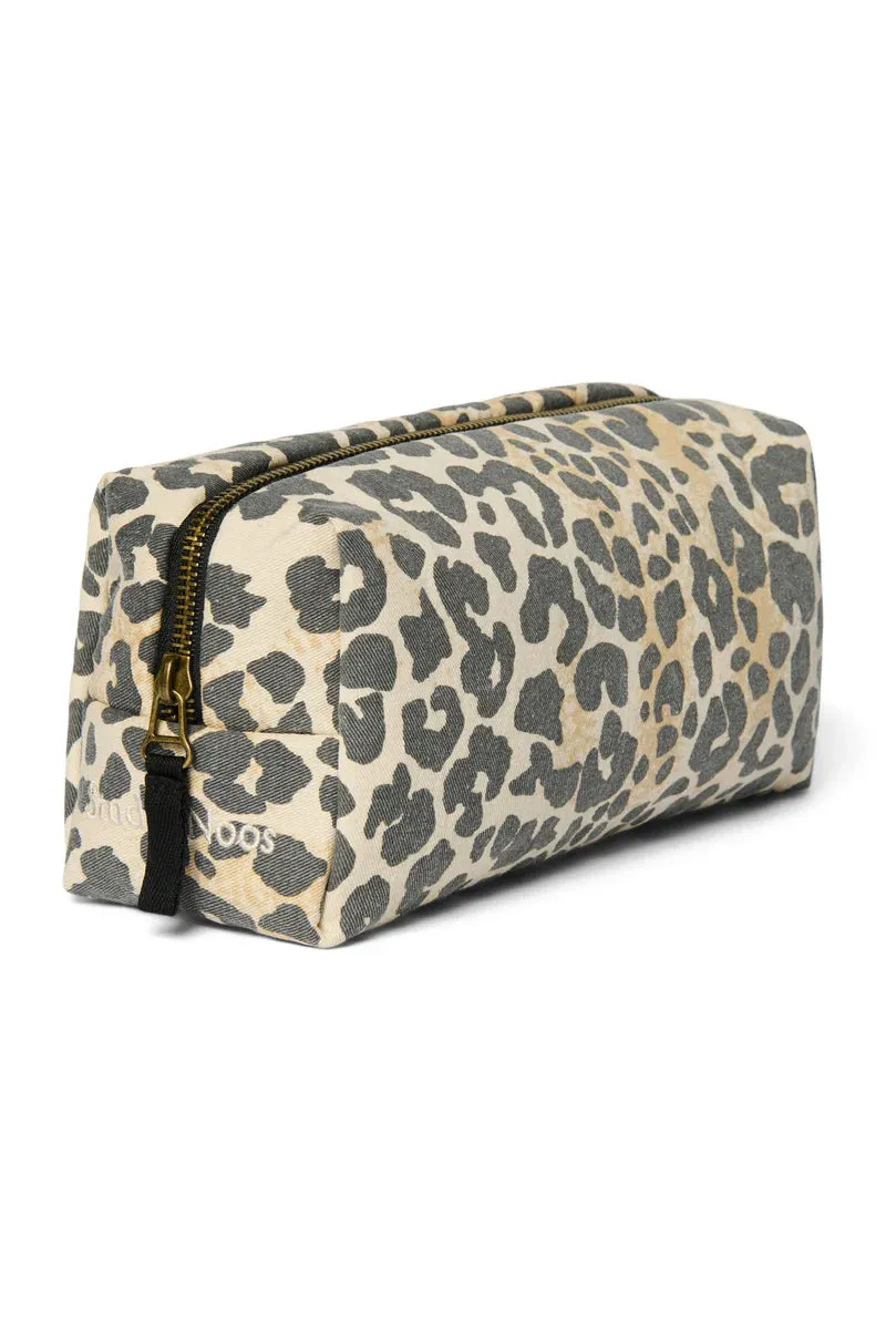 Studio Noos -  Toilettas Pouch Soft Cotton Leopard