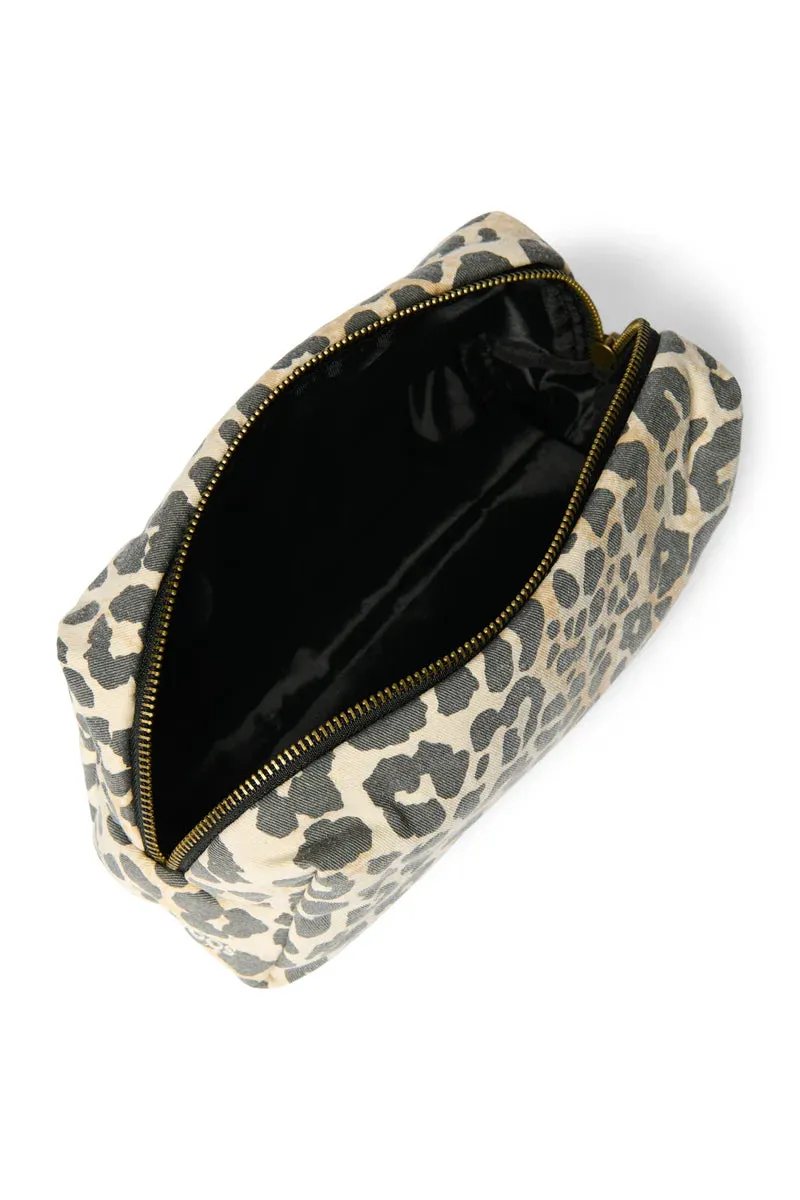 Studio Noos -  Toilettas Pouch Soft Cotton Leopard