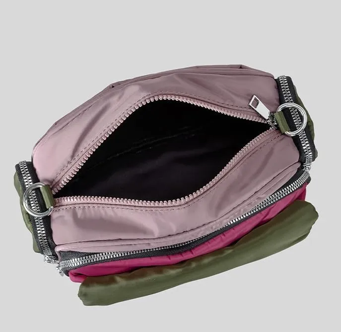 Stylish Nylon Crossbody Bag for Women Waterproof Shoulder Bag with Adjustable Wide Strap Camer Sports bag Purses 2025