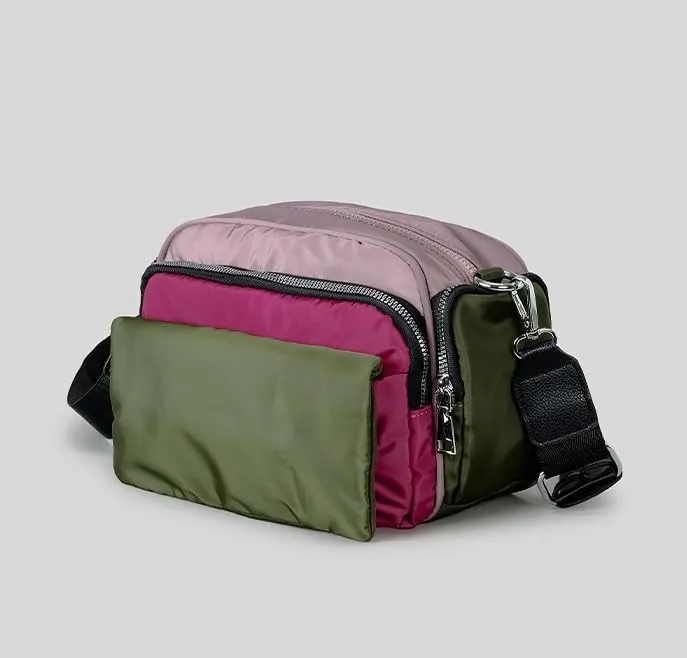 Stylish Nylon Crossbody Bag for Women Waterproof Shoulder Bag with Adjustable Wide Strap Camer Sports bag Purses 2025