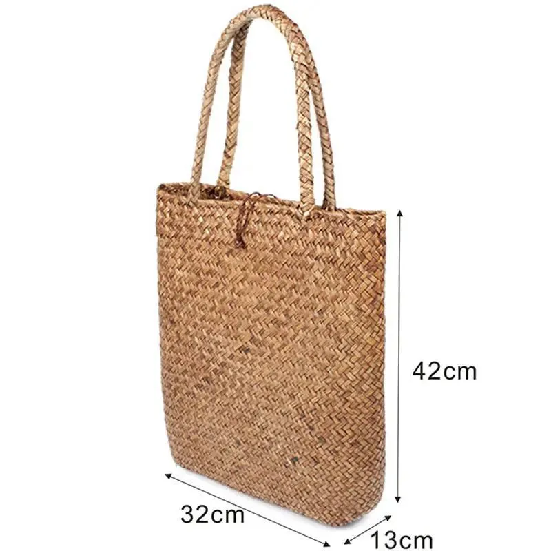 Stylish Summer Straw Tote Bag for Women