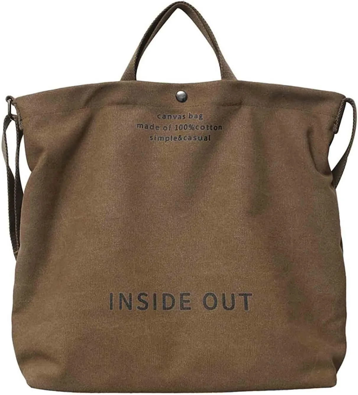 Sumleno Women Large Canvas Tote Handbags Casual Shoulder Work Bag Crossbody Top Handle Vintage Grunge Hobo Bag