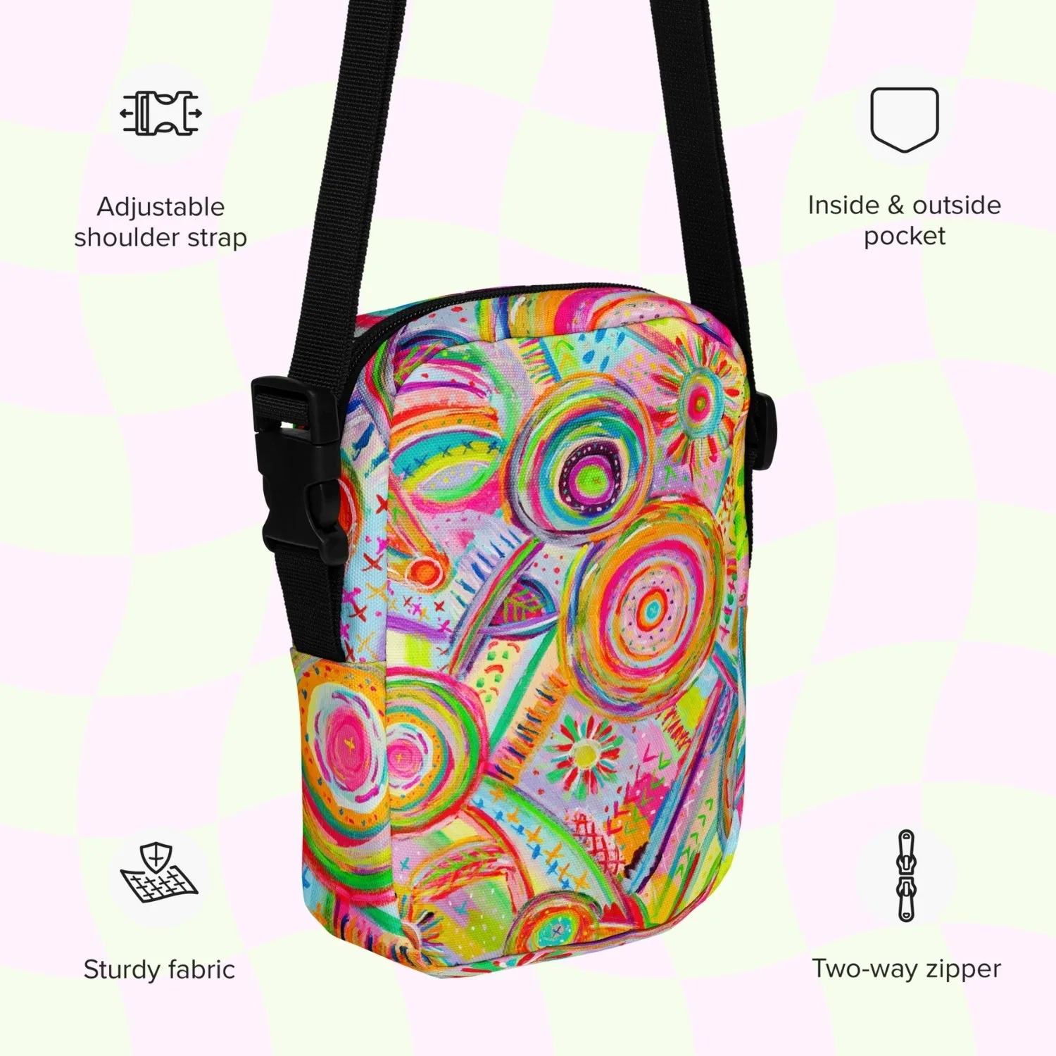 Summer Sorbet Mini Crossbody Bag