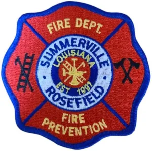 Summerville - Rosefield Louisiana Fire Prevention Patch