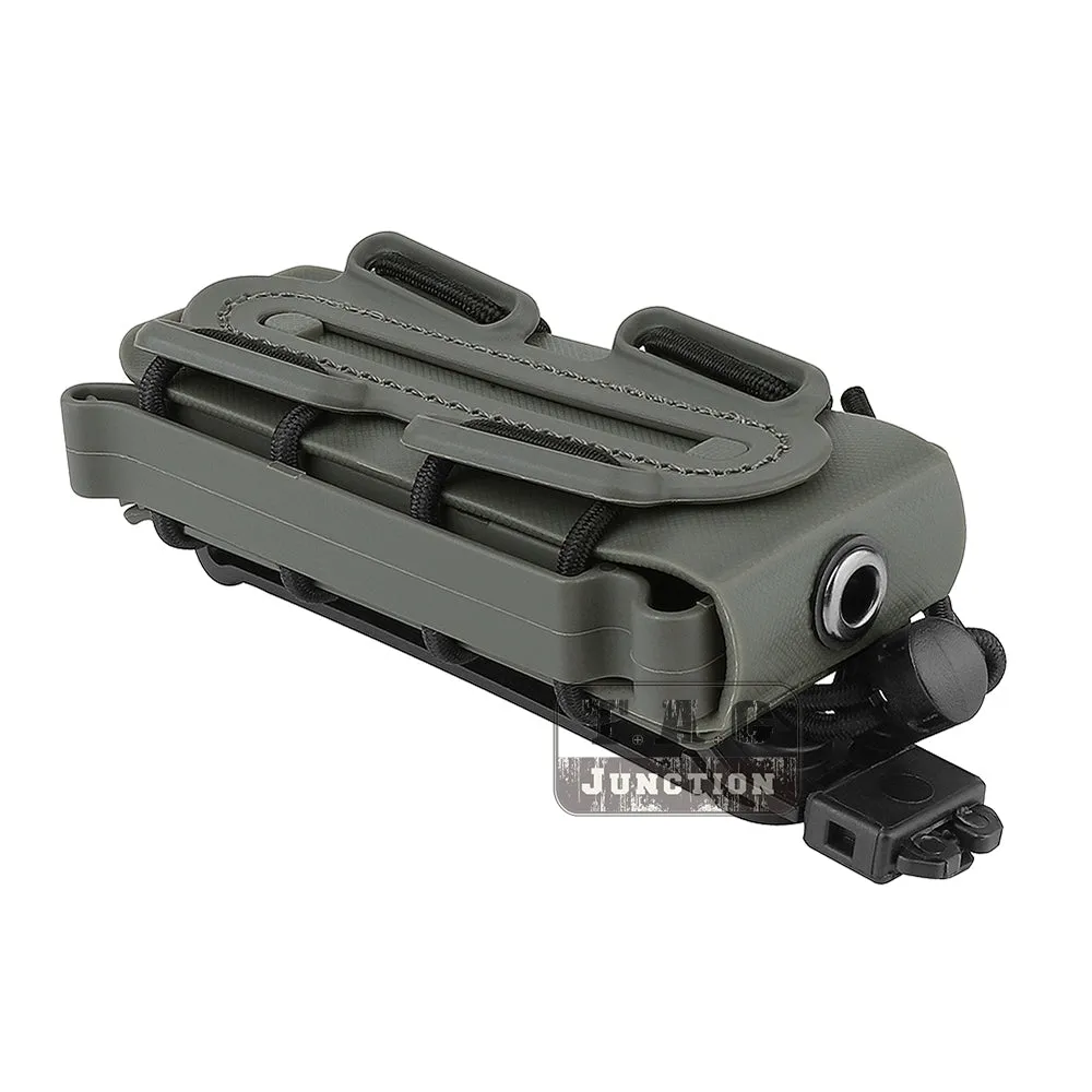 Tactical Molle Soft Shell 9mm Pistol Magazine Pouch Mag Carrier Tall