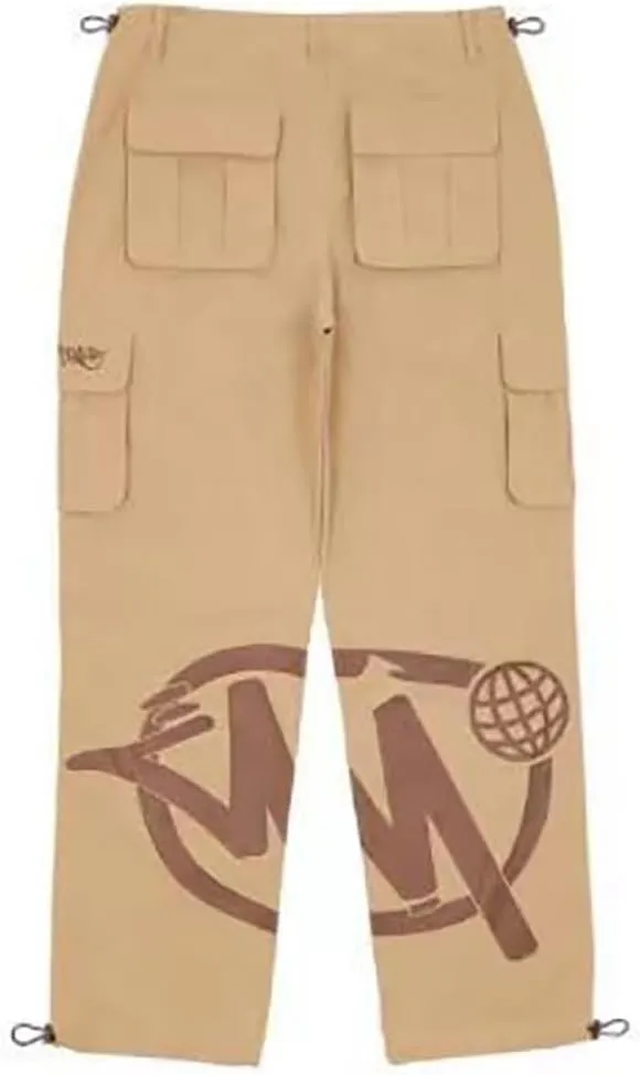 Tcpbgcd Minus Two Retro Printed Baggy Pants Minus Two Cargo Pants Hip Hop Streetwear Loose Joggers Trousers