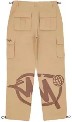 Tcpbgcd Minus Two Retro Printed Baggy Pants Minus Two Cargo Pants Hip Hop Streetwear Loose Joggers Trousers