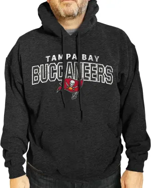Team Fan Apparel NFL Adult Unisex Starting Fresh Ultra Soft Fleece Hooded Sweatshirt, Heathered Football Hoodie