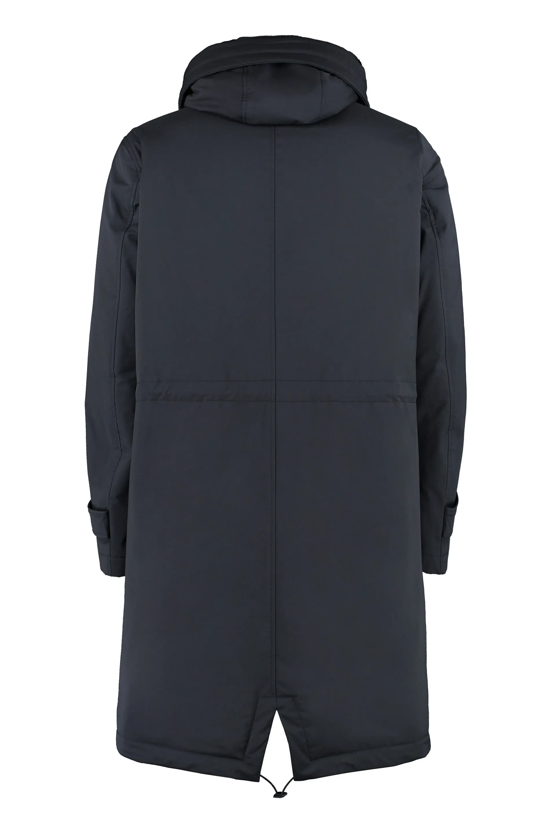 Technical fabric parka
