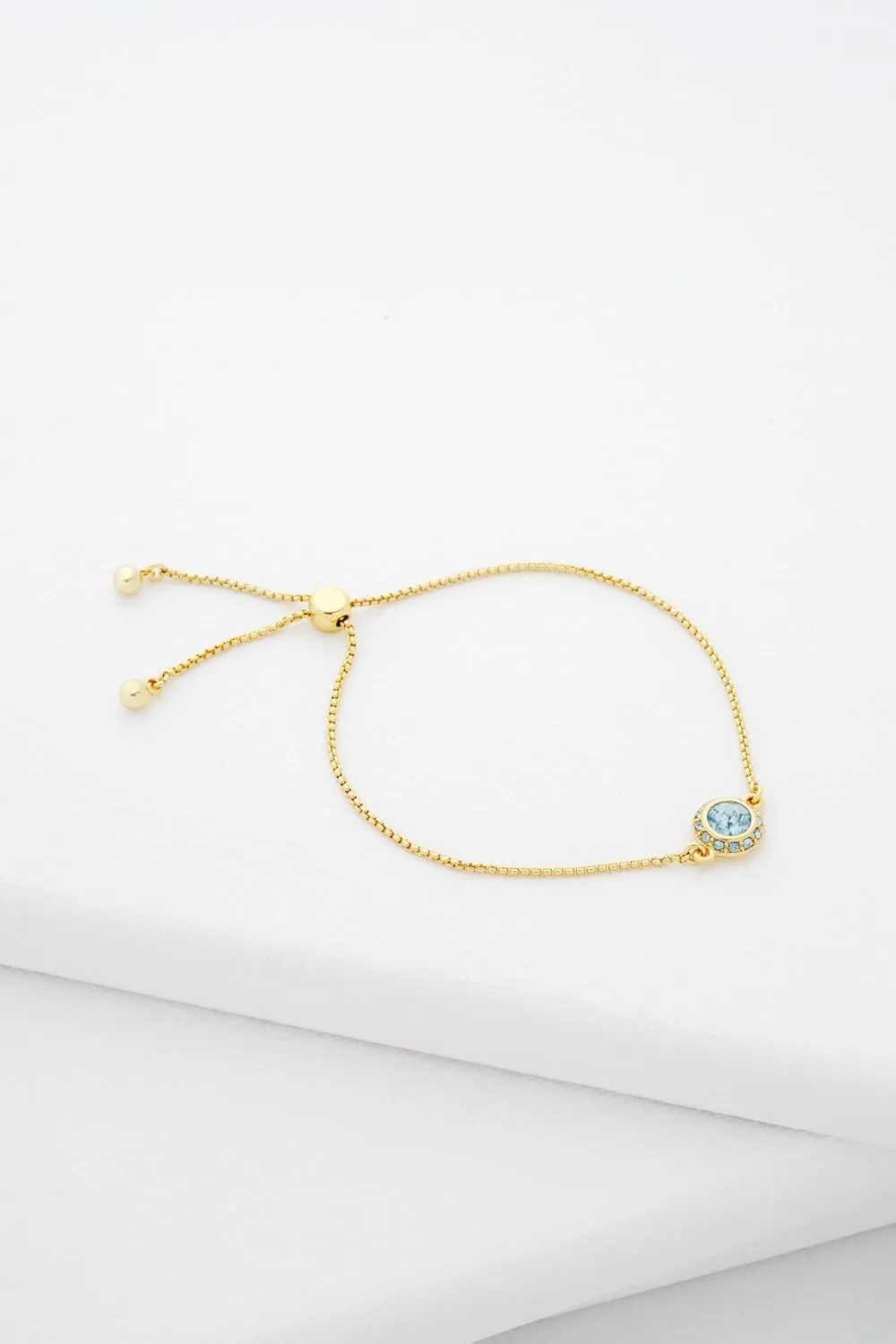 Ted Baker Soleta Solitaire Sparkle Crystal Adjustable Bracelet For Women