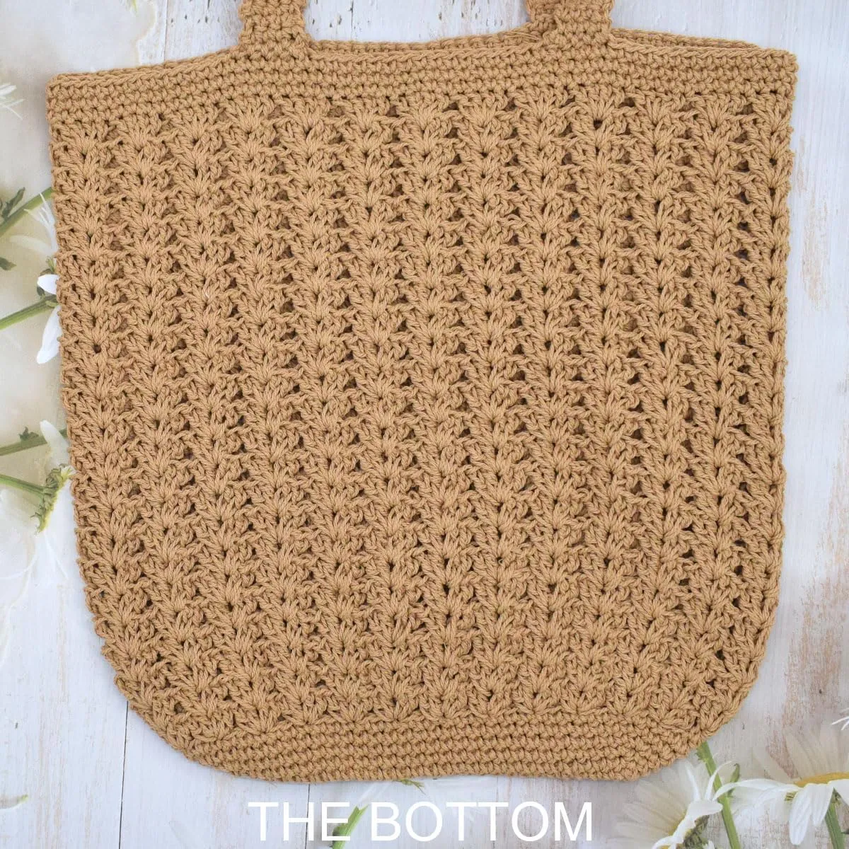 TeeYee Boho Crochet Summer Handbag Handmade Cotton Rope Knit Shoulder Bags for Women Bohemia Tote for Travel
