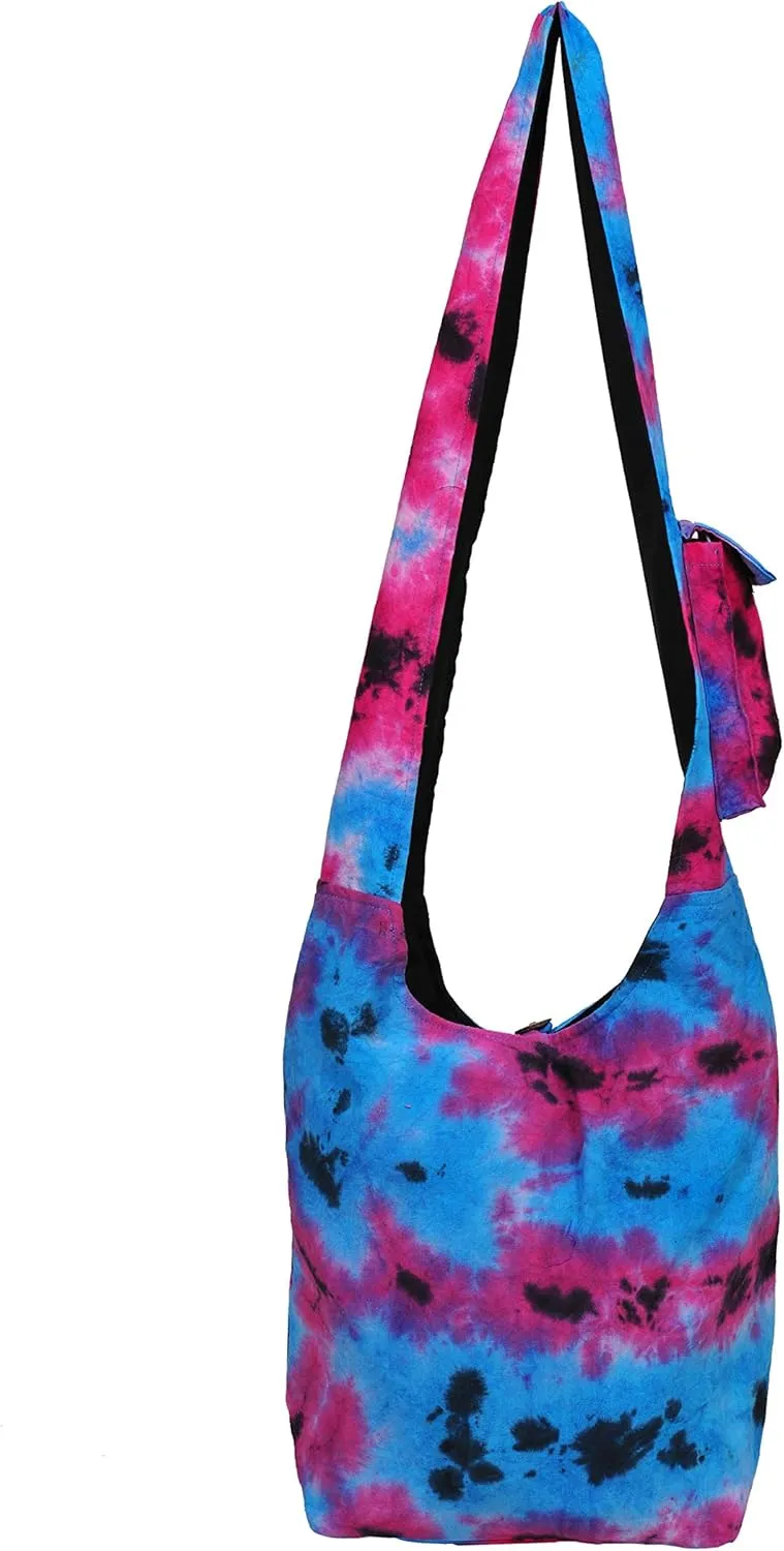 THE COLLECTION ROYAL Graphic Crossbody Bag for Women, Boho Purse, Boho Bag, Hippie Bag, Hippie Purse, Cloth Purse for Women