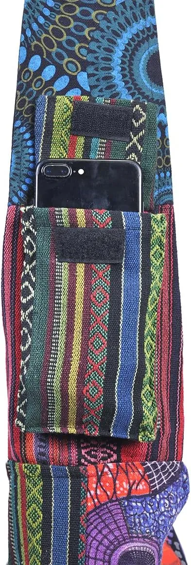 THE COLLECTION ROYAL Hobo Crossbody Bags for Women, Boho Purse, Boho Bag | Hippie Bag, Indie Tote Bag, Cloth Purse for Women