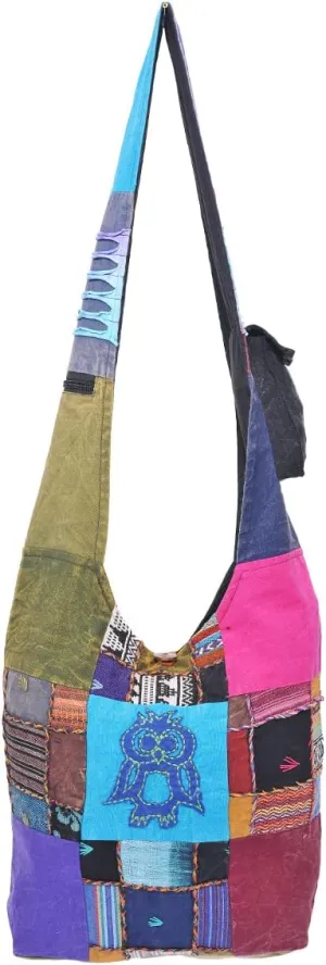 THE COLLECTION ROYAL Hobo Crossbody Bags for Women, Boho Purse, Boho Bag | Hippie Bag, Indie Tote Bag, Cloth Purse for Women