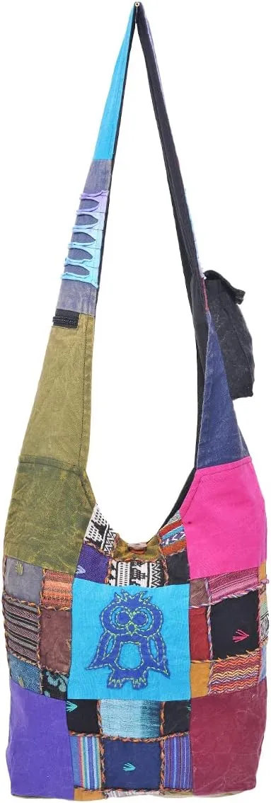 THE COLLECTION ROYAL Hobo Crossbody Bags for Women, Boho Purse, Boho Bag | Hippie Bag, Indie Tote Bag, Cloth Purse for Women