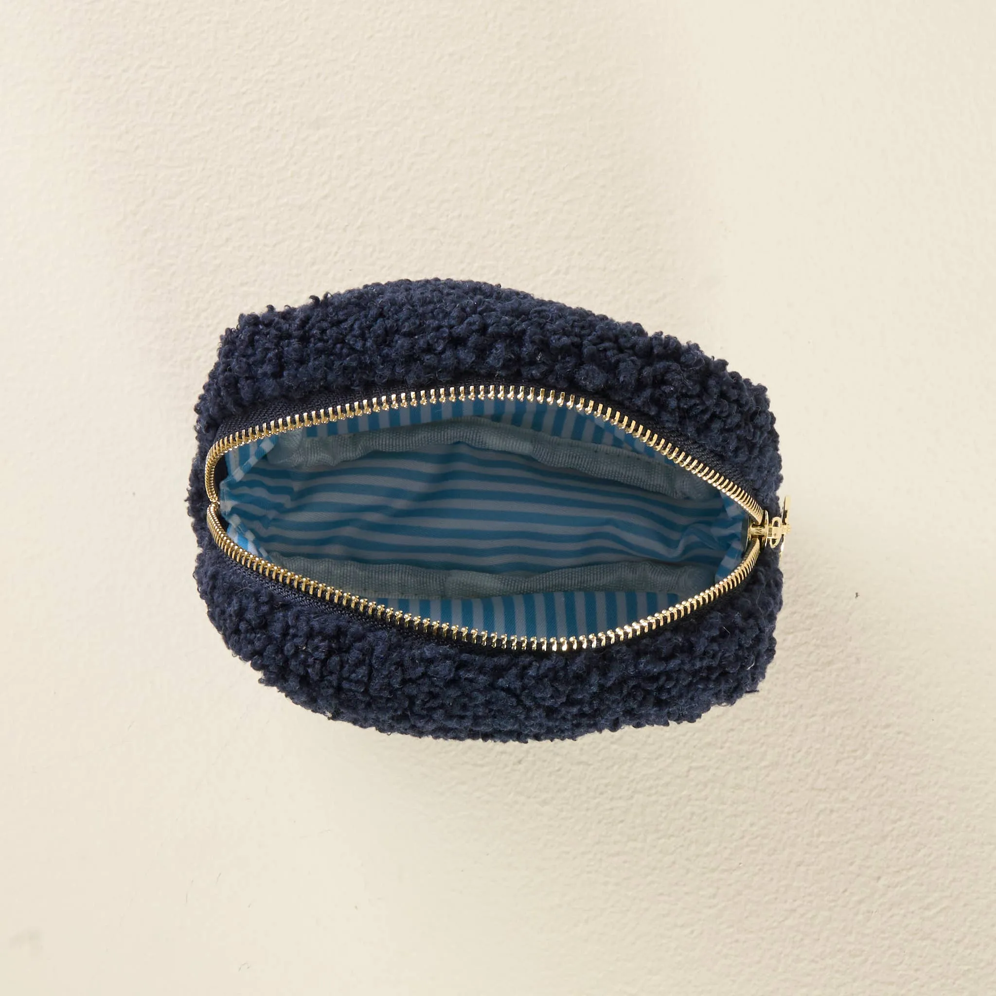 The Darling Effect - Teddy Pouch-Square Dainty Floral Navy