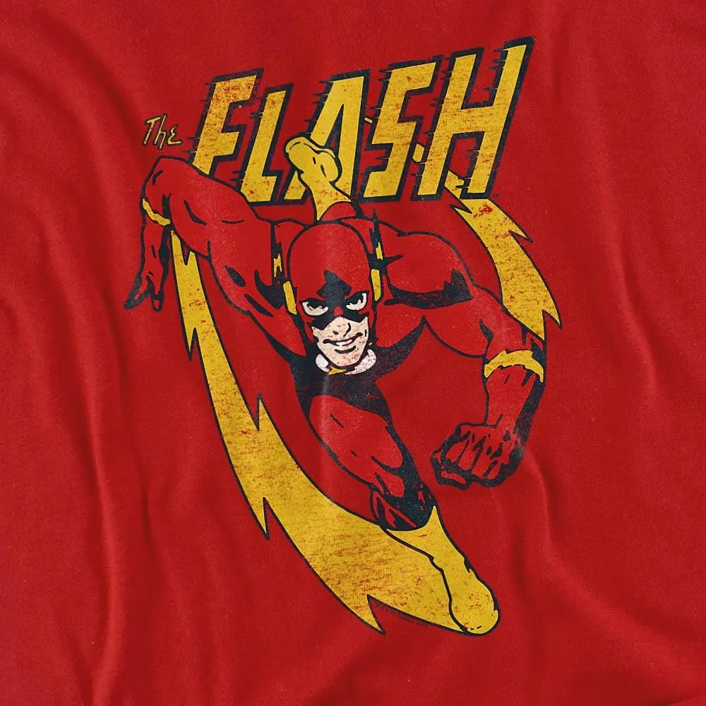 The Flash Lightning Trail Unisex Adult T Shirt for Men and Women