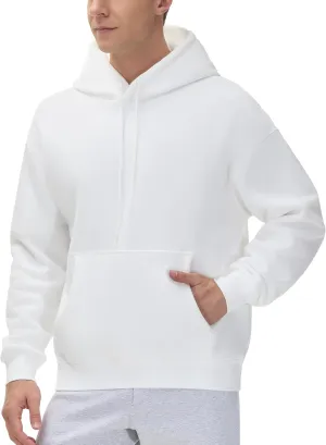 THE GYM PEOPLE Men's Loose Fit Pullover Hoodie Soft Lightweight Hooded Sweatshirt with Pockets