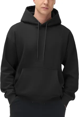 THE GYM PEOPLE Men's Loose Fit Pullover Hoodie Soft Lightweight Hooded Sweatshirt with Pockets