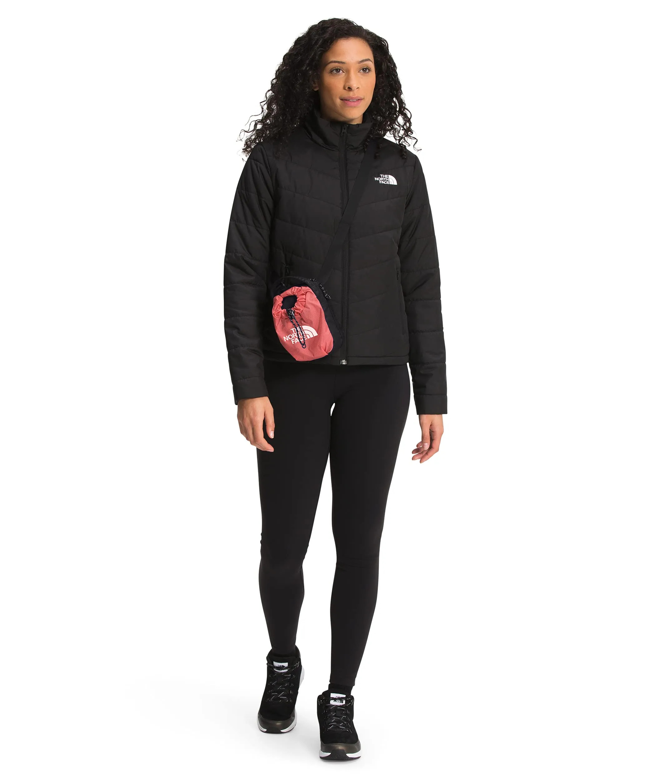 The North Face Bozer Crossbody Faded Rose/Tnf Black One Size