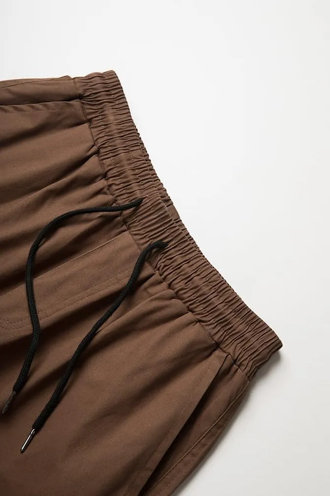 THWEI Mens Cargo Pants Casual Joggers Athletic Pants Cotton Loose Straight Sweatpants