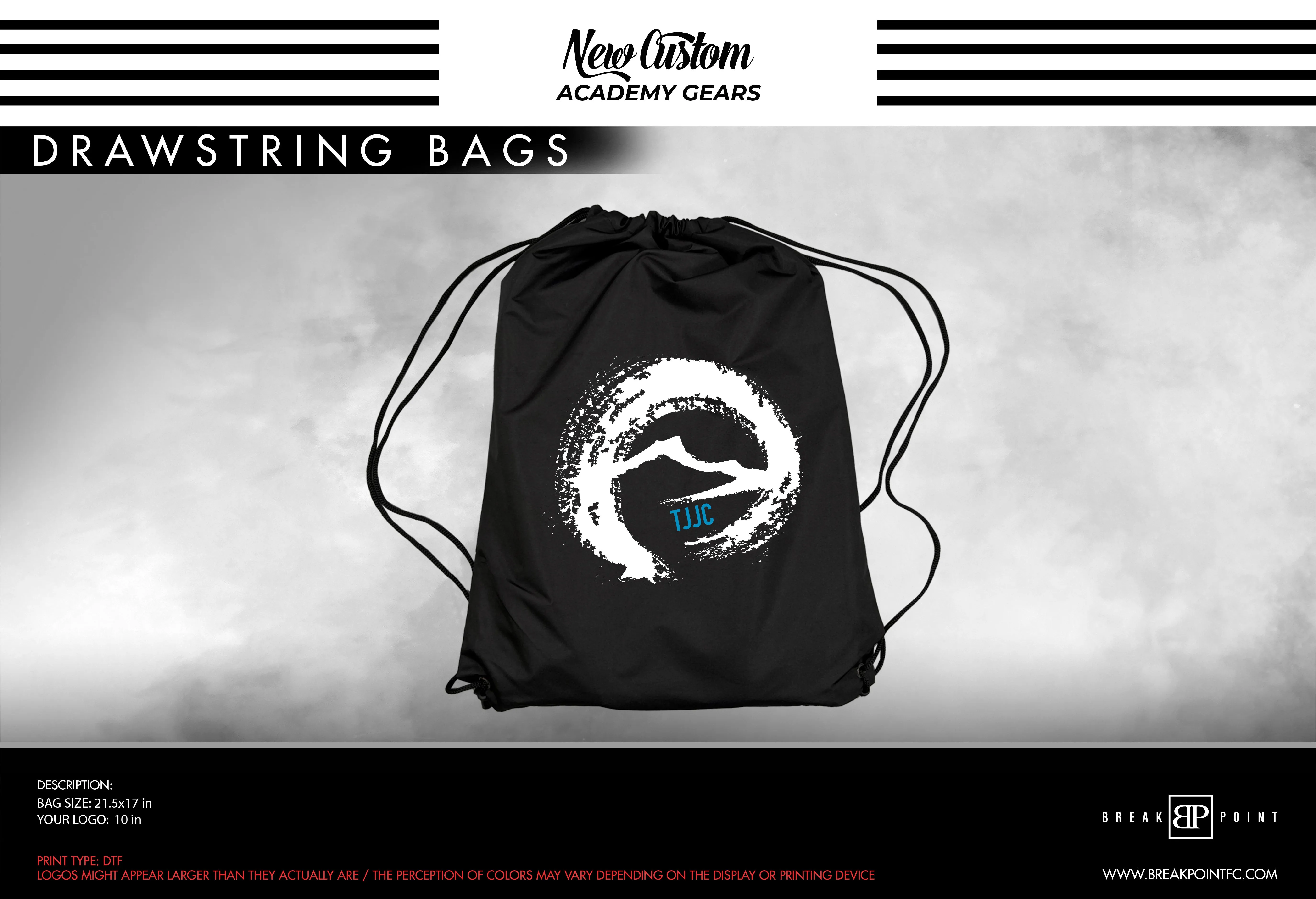 TJJC Academy Drawstring Bags #1196