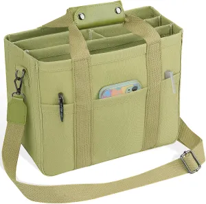 Tote Bag with Compartments Church Bible Bag Laptop Large Tote Bag for Women Nice Gift.