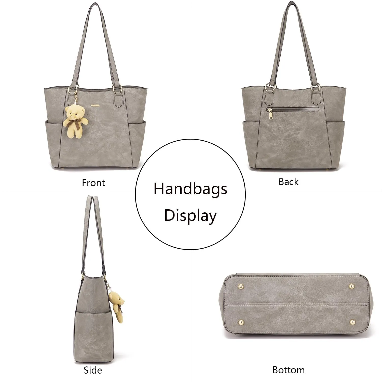 Tote Handbags for Women Purse and Wallet Set Large Shoulder Bags Crossbody Purses Satchel