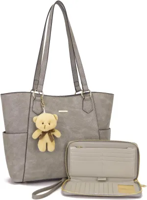 Tote Handbags for Women Purse and Wallet Set Large Shoulder Bags Crossbody Purses Satchel