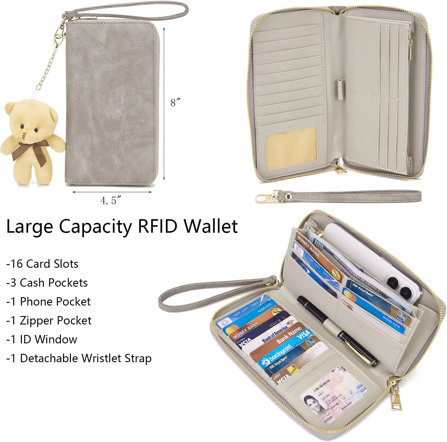 Tote Handbags for Women Purse and Wallet Set Large Shoulder Bags Crossbody Purses Satchel