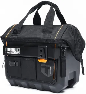 ToughBuilt - Large Massive Mouth 16” Tool Bag - Pro Grade Quality Construction - TB-CT-62-16A