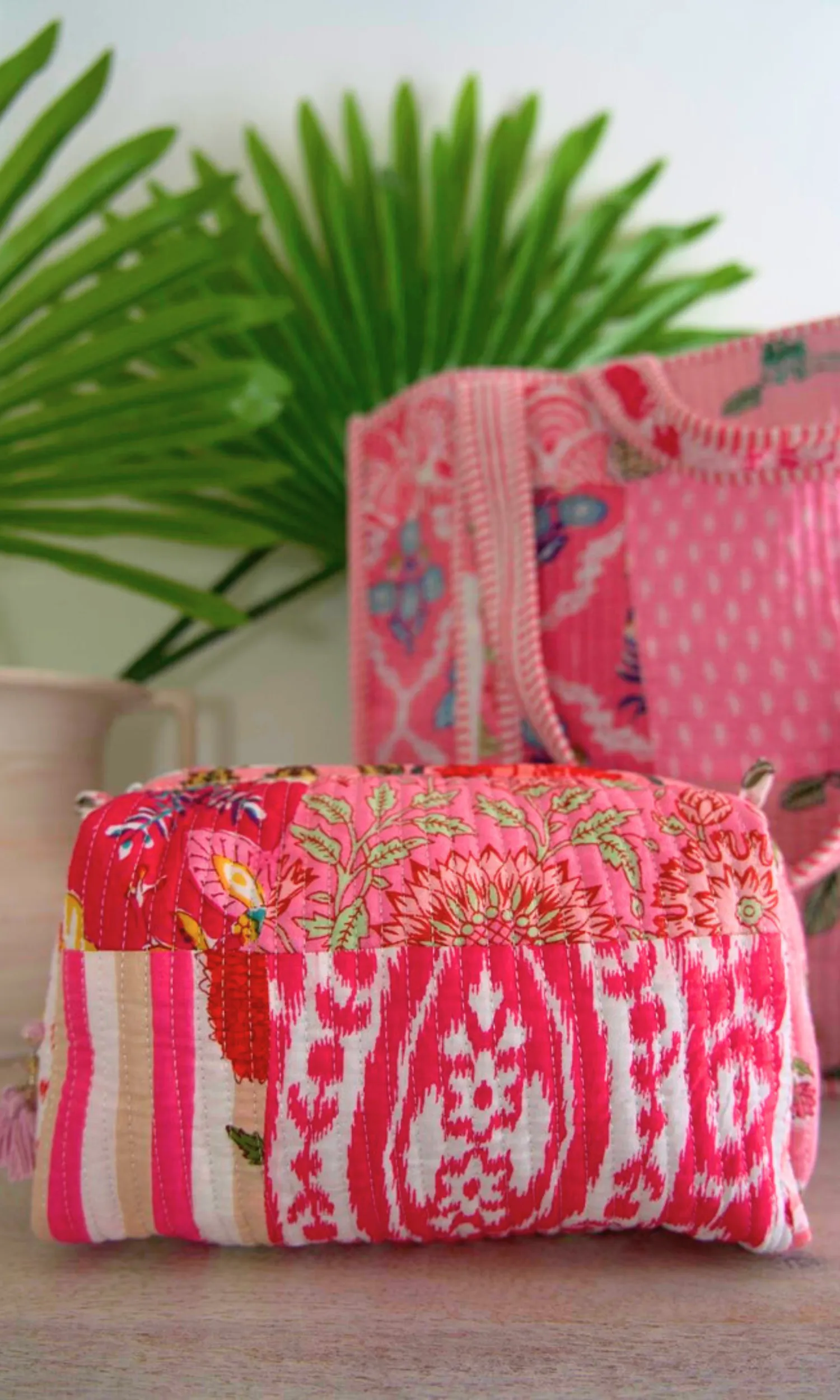 Traveler Tote and Pouch Set