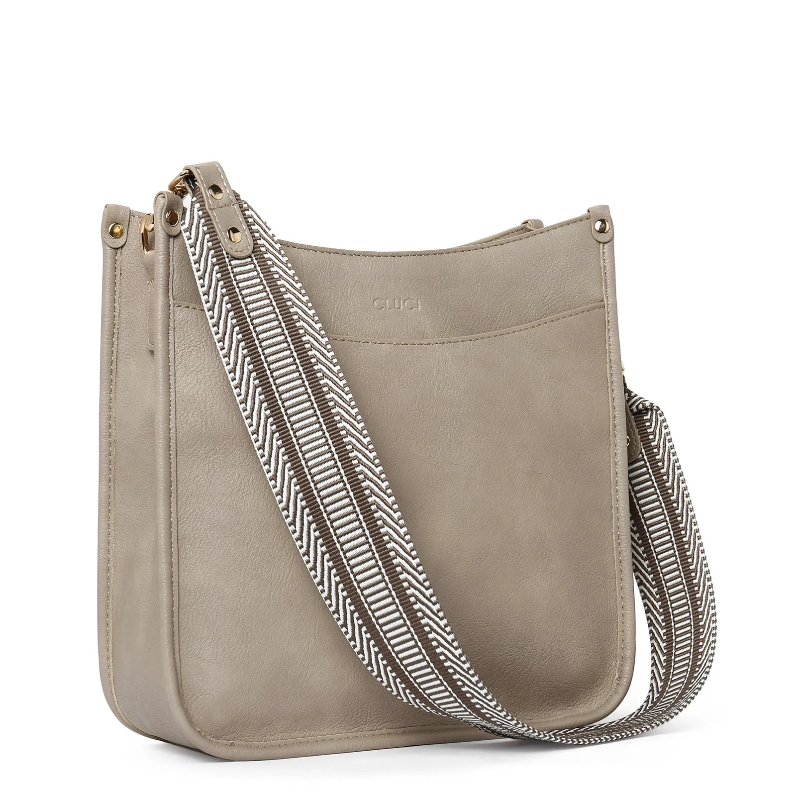 Trendy Medium Crossbody Bags with Two Straps