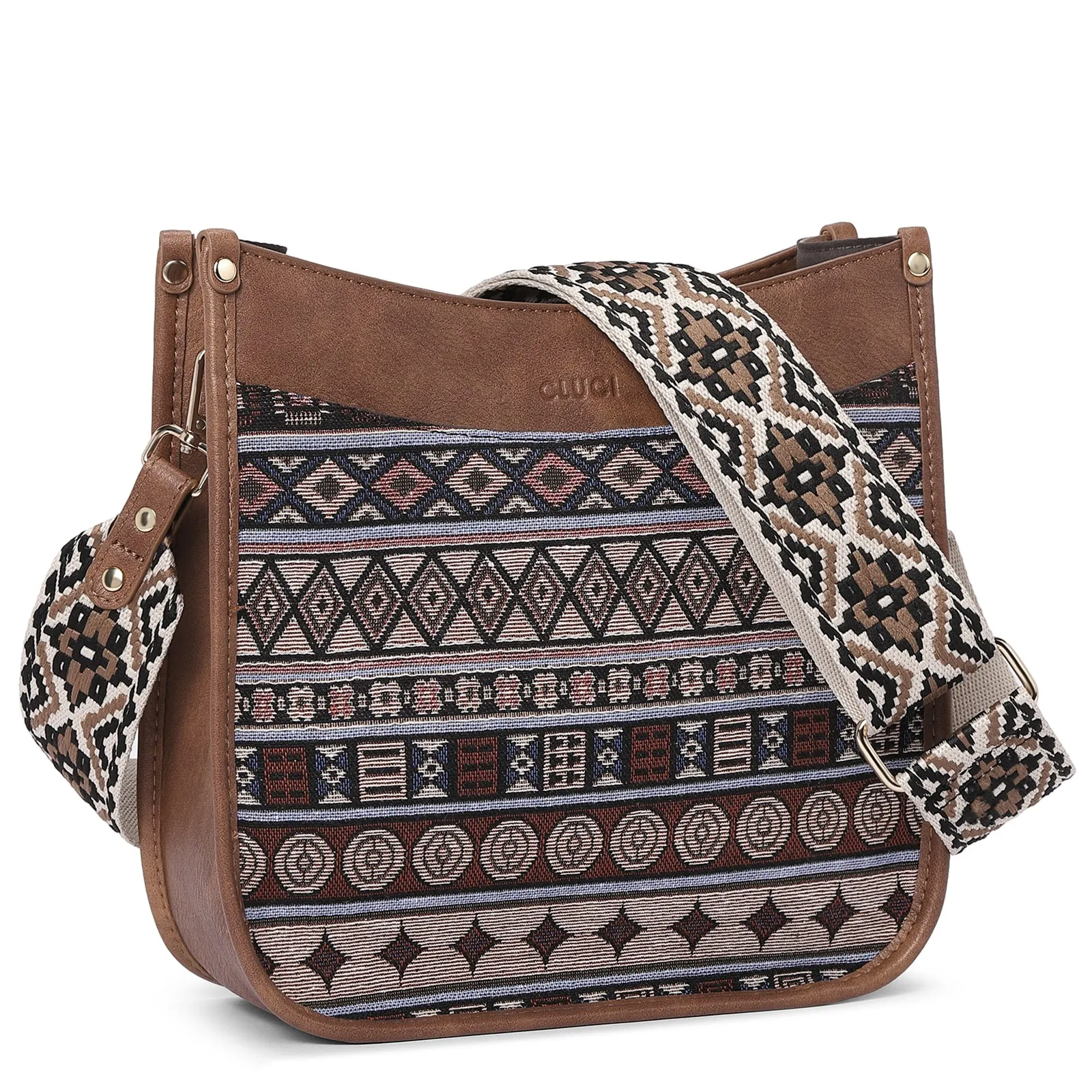 Trendy Medium Crossbody Bags with Two Straps