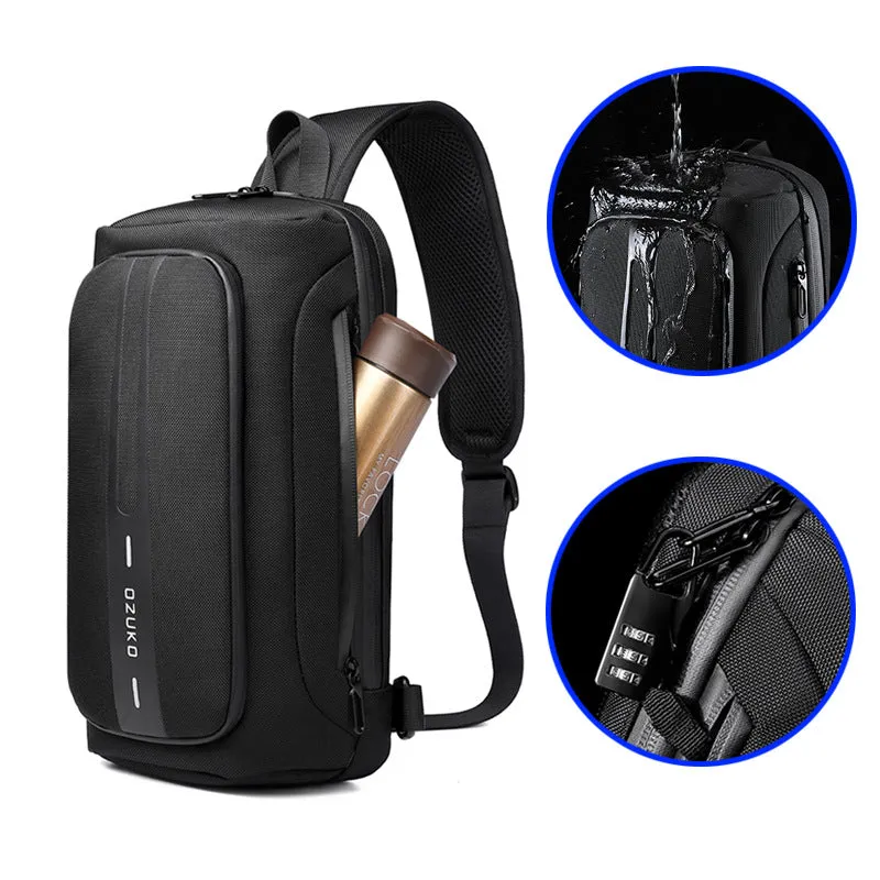 Trendy New Classy Elegant Men's Waterproof Men's Chest Bags