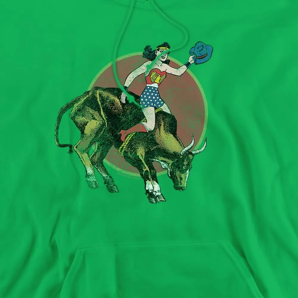 Trevco JLA Bull Rider Unisex Adult Pull-Over Hoodie